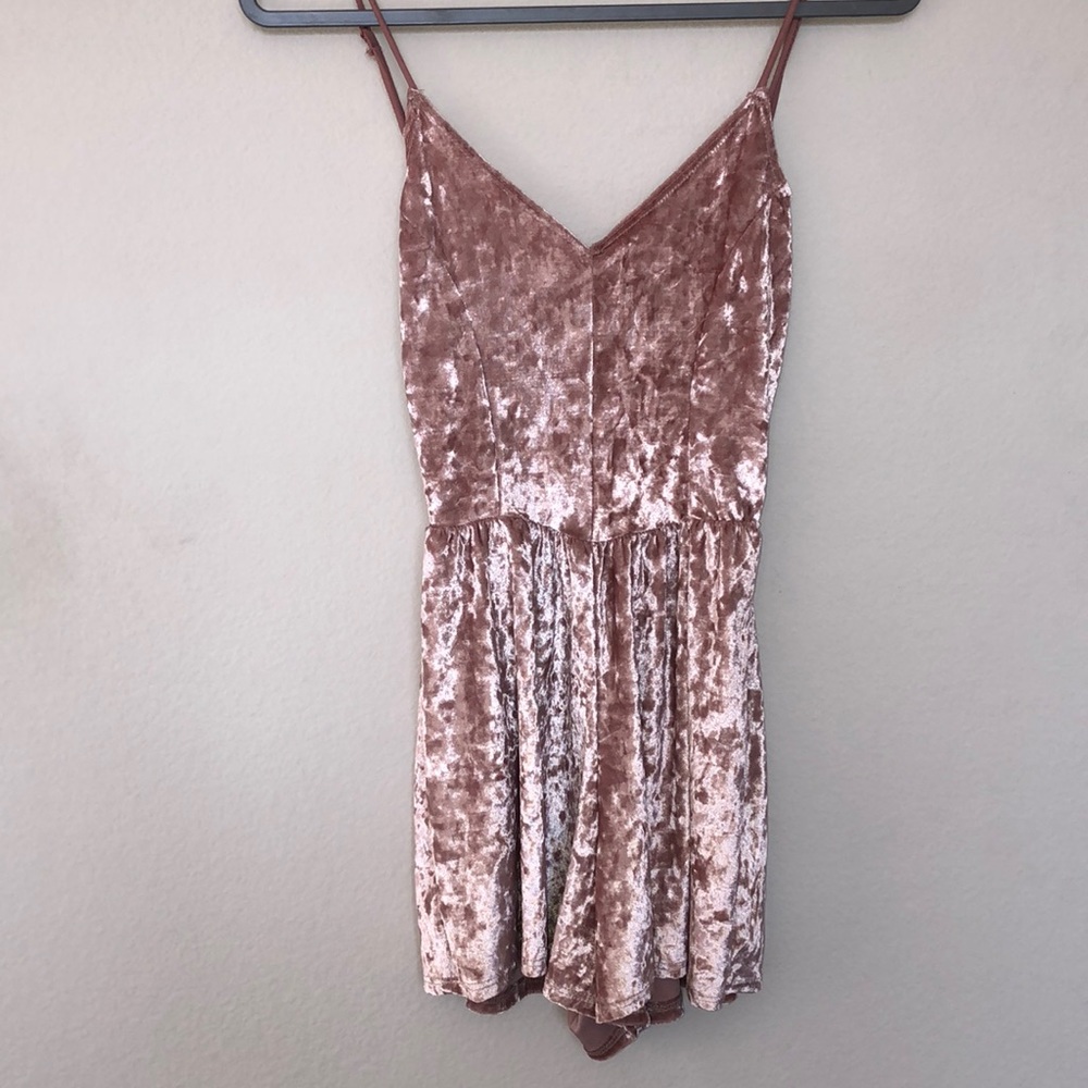 Pink romper